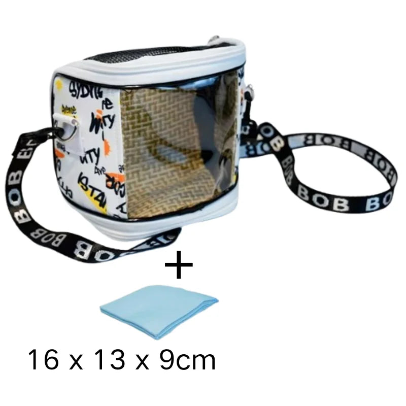 Portable Pet Bird Cage Parrot Breathable and Detachable Hamster Flying Kangaroo Travel Bag Pet Accessories Guinea Pig Pet Bag