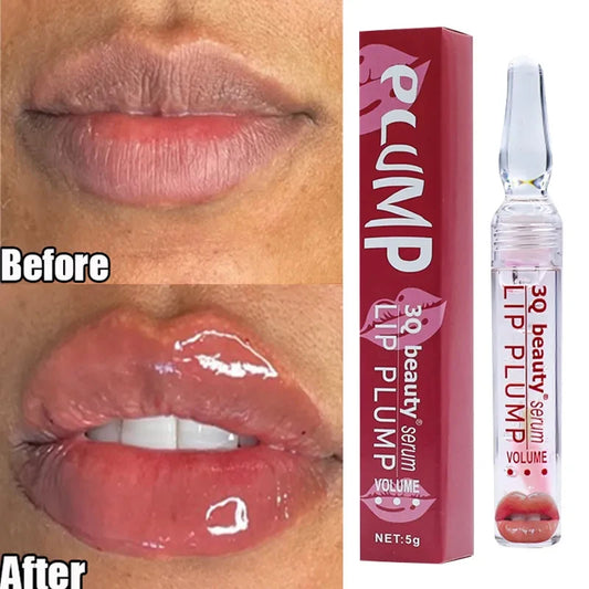 Lip Plump Serum Instant Volumising Lips Elasticity Plumper Reduce Lips Fine Lines Repair Nourish Sexy Beauty Lip Care Cosmetics