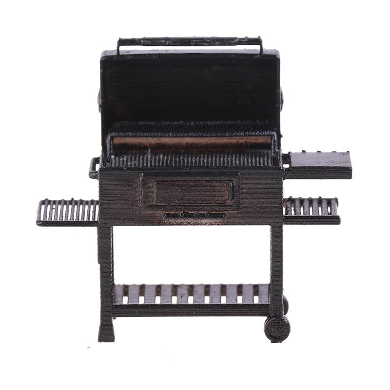 Cute Mini Furniture Barbecue Rack Grill Miniature Ornaments Doll House Gadget Kitchen Food For Dollhouse Kids Toys