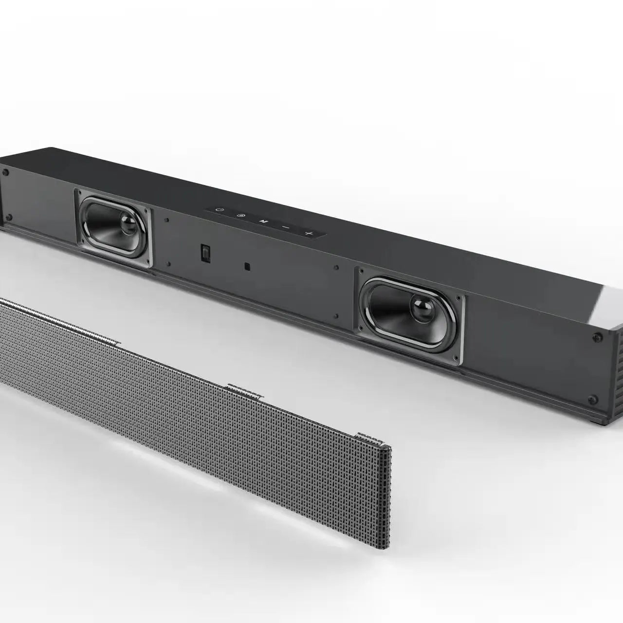 50W TV Mini Soundbar Home Theater Sound Bar Wireless Bluetooth 5.0 HiFi Speaker for TV/PC Wall-mounted Caixa De Som