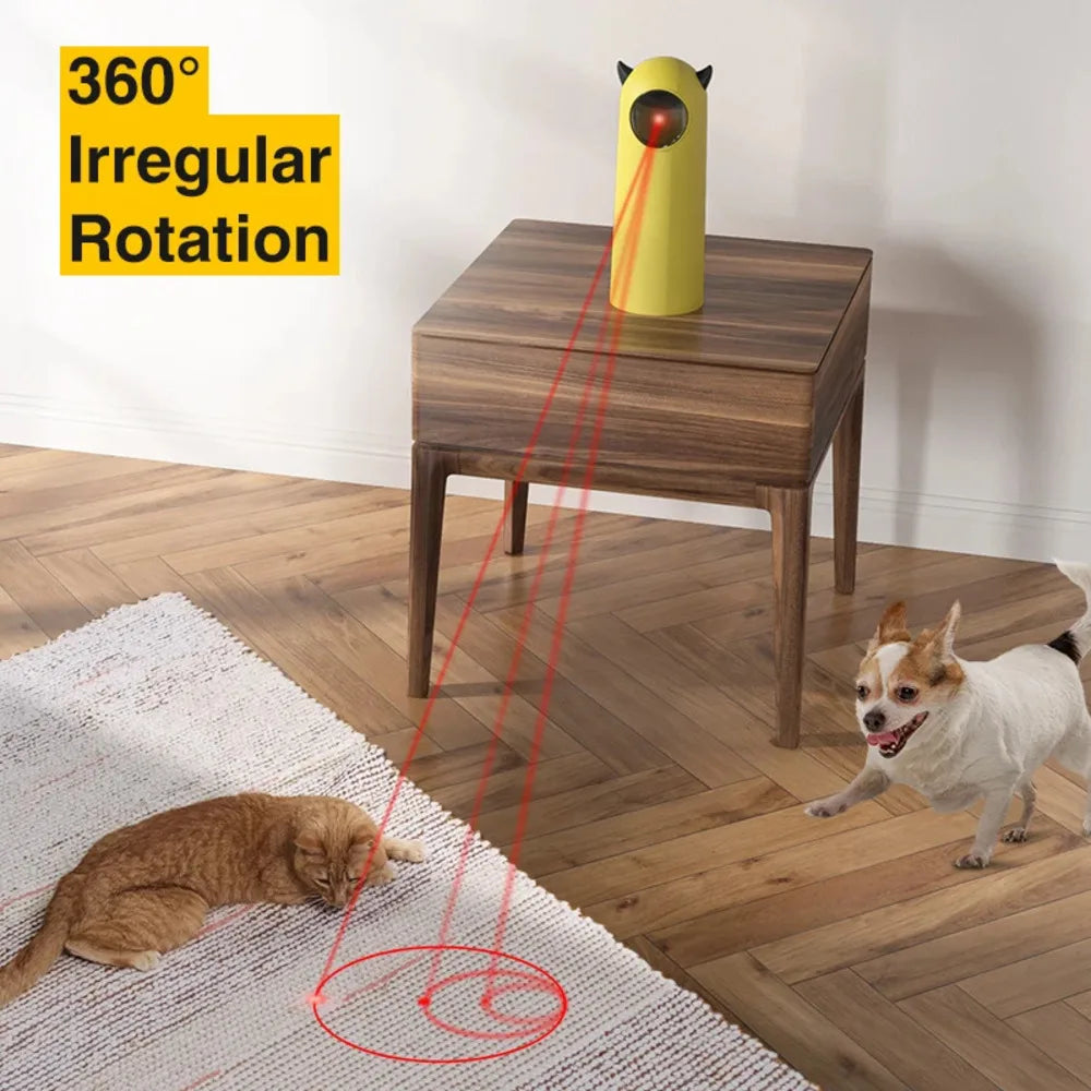 Automatic Cat Toys Infrared LED Laser Cat Tease Device Indoor Smart Pet Interactive Toys Pet Supplies