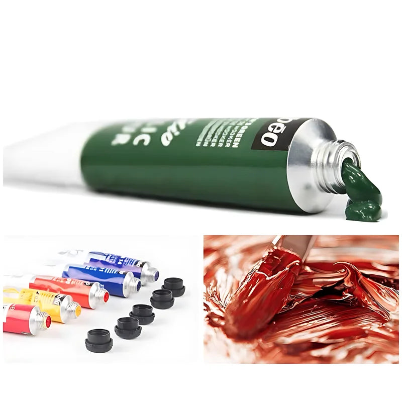 Pebeo XL Professional 40/30/20/10 Color 20ML Large Capacity Tube Oil Painting Set Artist Painting Color Pigments Art Supplies