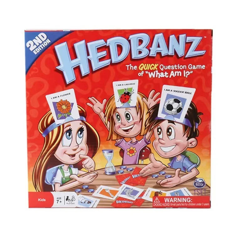 Guess Who Game Hedbanz Full English Version Family Fun Party Tabletop Card Game For Parent-child Interaction Engagement