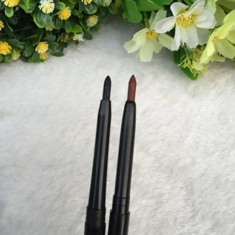 3pcs Late-model Women's Makeup Rotary Retractable Eyeliner Pencil Waterproof Eye Liner Pen