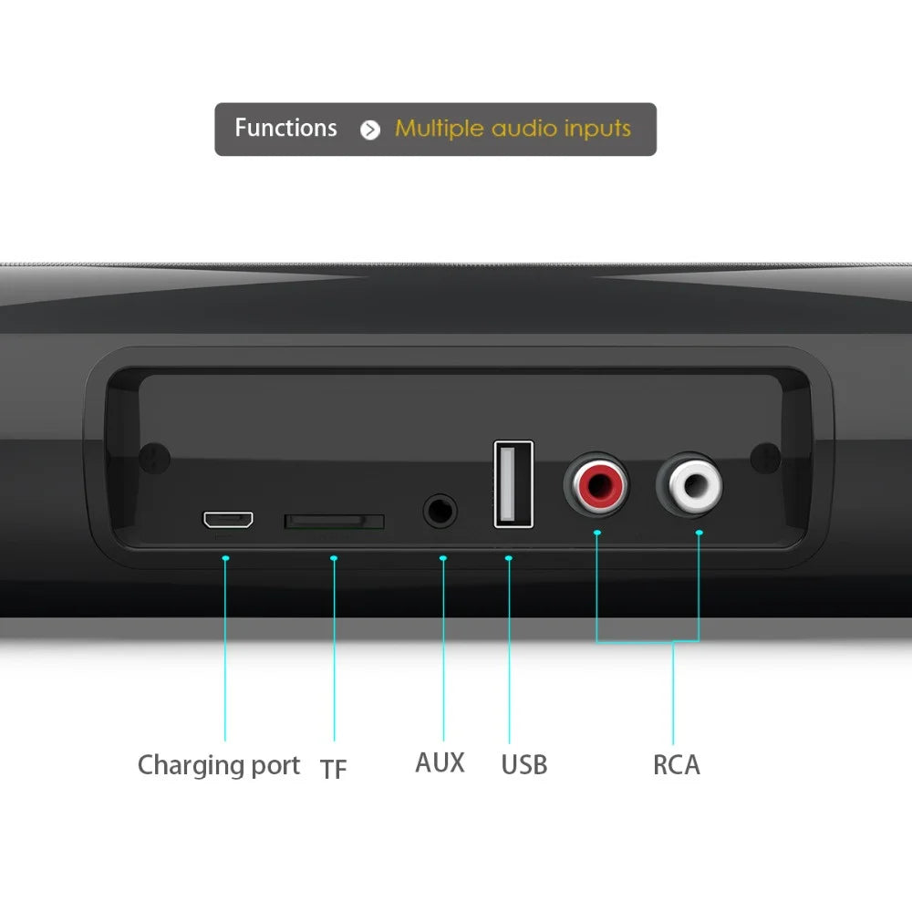 Home Theater Sound System Bluetooth Speaker Computer Speakers For TV Soundbar Box Subwoofer Radio Music Center Boom Box Column