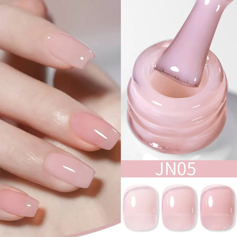 BORN PRETTY 10ML 8-in-1 Strong Nail Glue Gel Nail Polish Transparent Clear Function Gel Thickness Rubber Base Rhinestone Glue