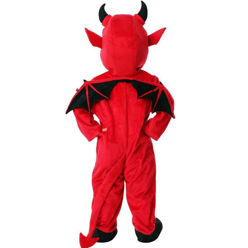 Little Devil Bat Show Clothes Halloween Children's Costume Cute Boys and Girls Cosplay Vampire Costume