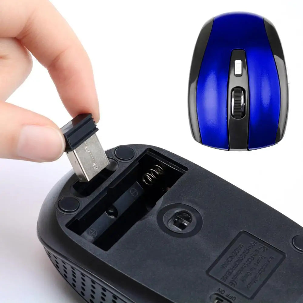 Mouse Tablet Notebook Office Dual Battery For Laptop Computer Mouse Single Mode Silent Thin Wireless Mouse