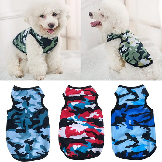 2023 New Pet Tank Top for Dog Fashion Pet Small Dog Vest Soft Puppy Shirt Sun Protection Puppy T-shirt Pet Clothing  Chihuahua