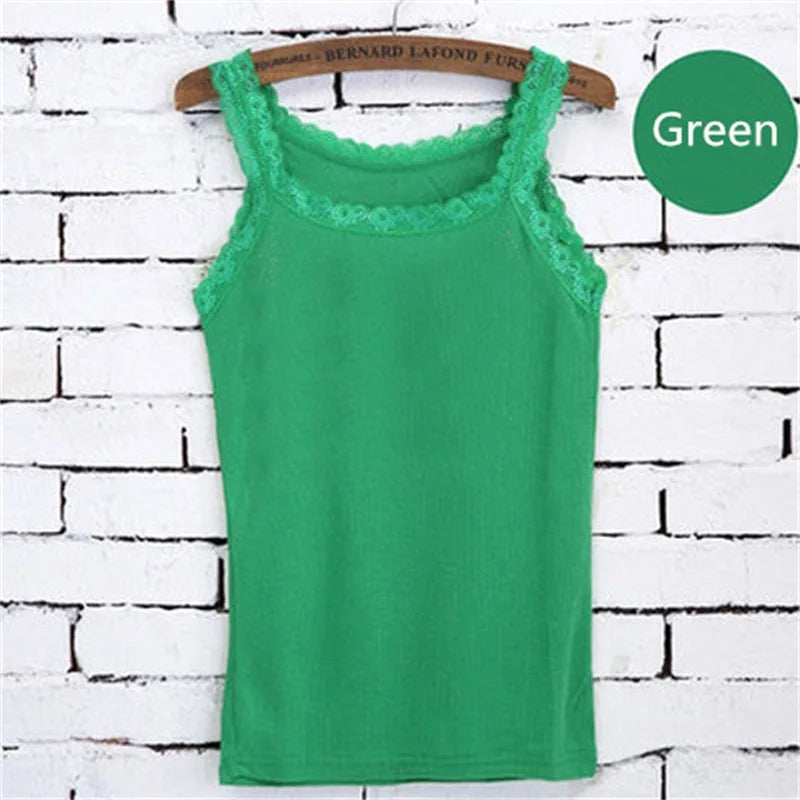 2024 Summer Top Women Sleeveless Lace Tank Top Sexy Women's T-shirt Vest Tank Tops Female Vest Tops White Black Underwear Women