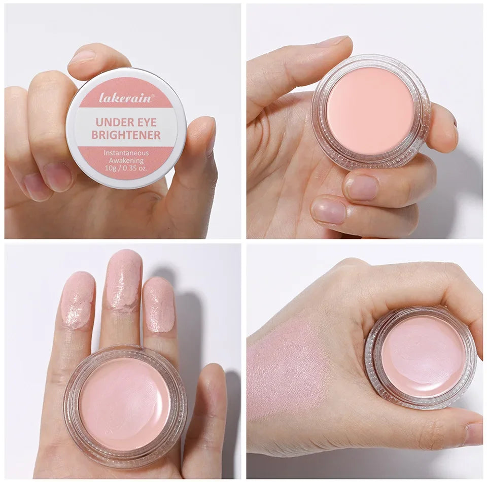 Hydrating Brightening Eye Concealer and Contour Cream, Full Coverage, Long-lasting Eye Concealer for Perfect Makeup Look