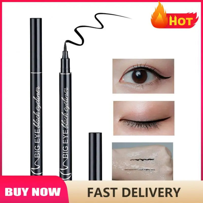 1~20PCS Women Eyeliner Liquid Pen Waterproof Long Lasting Quick Drying Smooth Makeup Beauty Matte Eyeliner Stamp Eye Pencil New