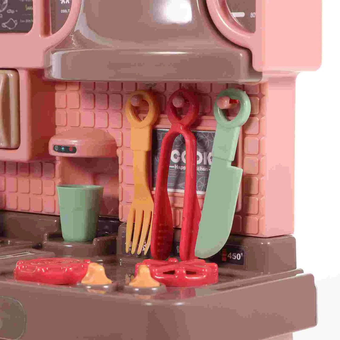 Play Kitchen Toys Kid Interactive Children House Set Simulation Kitchenware Plastic Pretend Cooking Baby Kids Cognitive