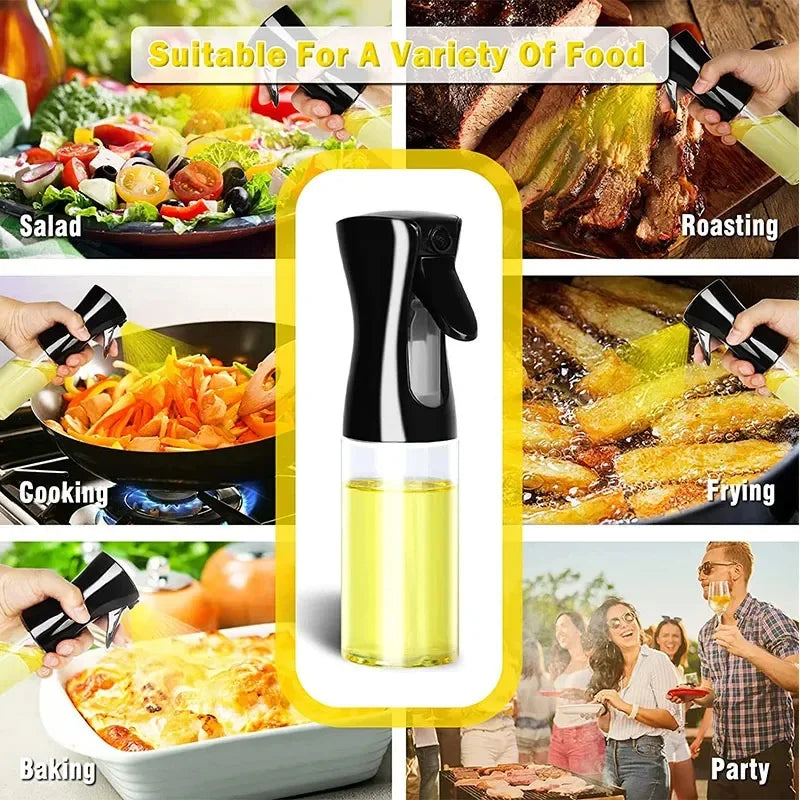 200/300/500ML Spray Oil Sprayer Outdoor BBQ Cooking Olives Spray Oil Dispenser Kitchen Spray Oil Bottle Oil Cruet