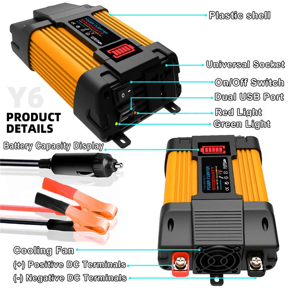 2*300W solar kit complete panel 6000w 220v Inverter Portable Outdoor Power Solar System Kit solar30A Controller Car Camping RV