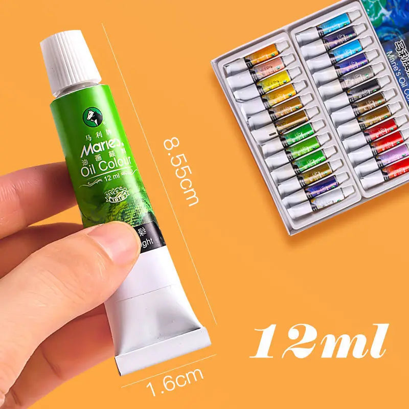 Maries 12/18/24 Colors Professional Oil paints colors painting drawing pigments art supplies art set oil painting set