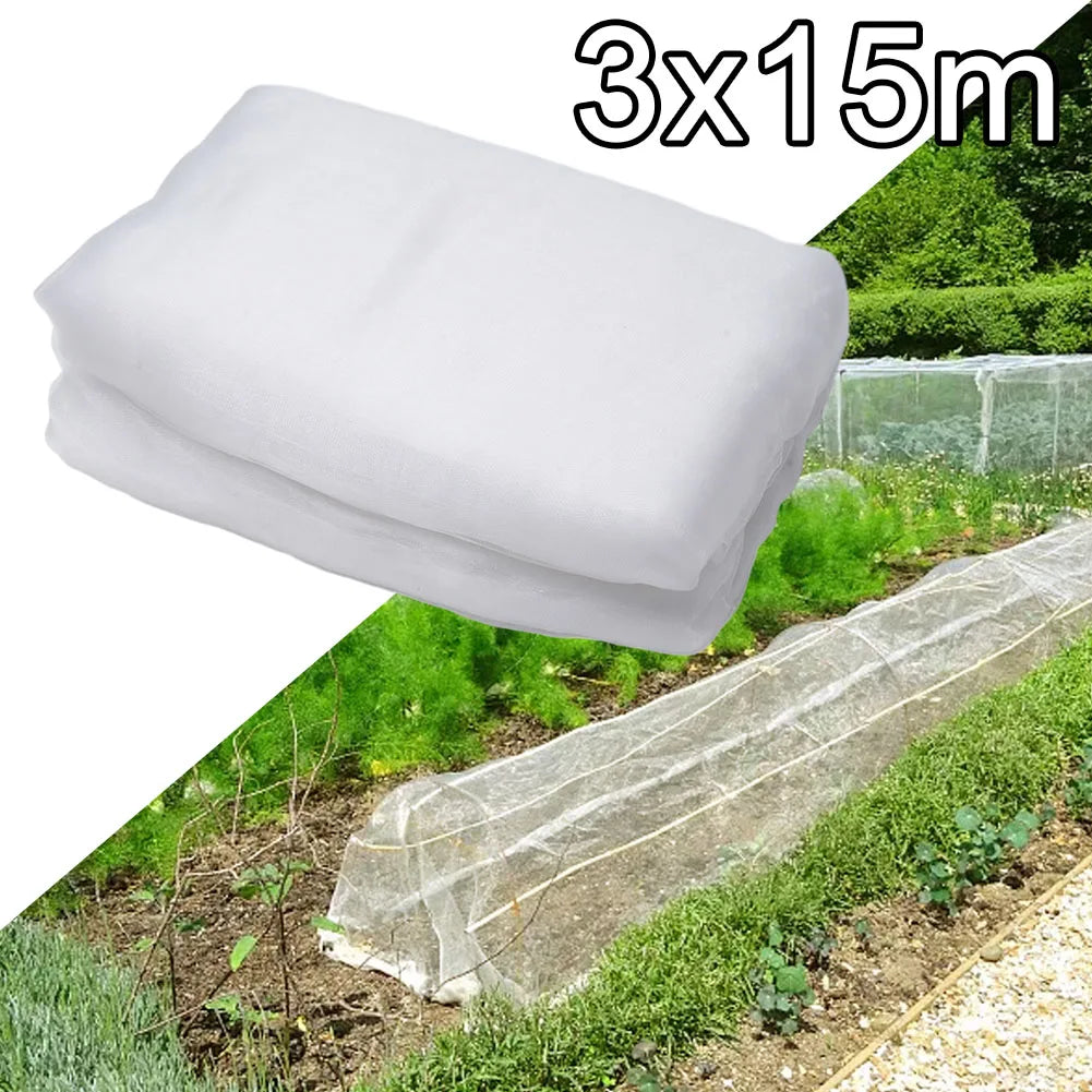 Garden Protect Netting Vegetables Crops Plant Mesh Bird Insect Fine Mesh Greenhouse Protective Garden Net Mesh Fruit Net