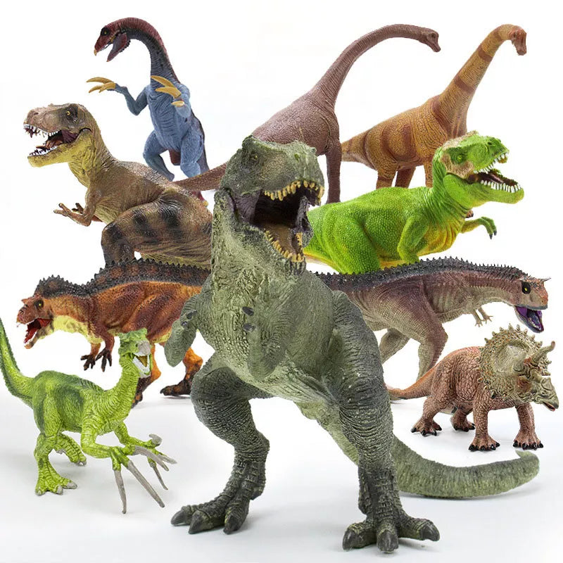 Dinosaur Tyrannosaurus Rex Parasaurolophus Spinosaurus Styracosaurus Plesiosaur Brachiosaurus Action Figure Toy Animal Figurines