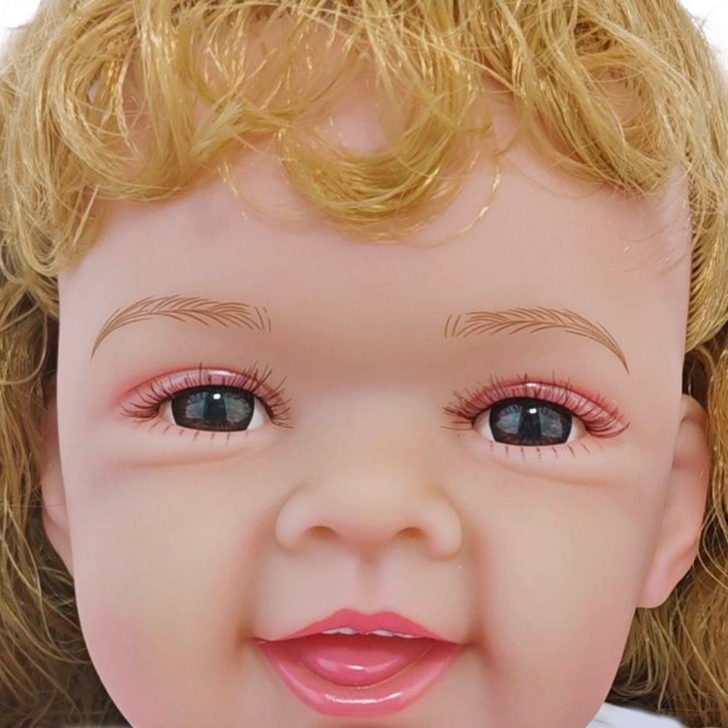 55cm Baby Silicone Reborn Doll For Girls Princess Cute22 inch Newborn Realistic Soft Mold Doll Kits Princess Cute Gift Toys Kids