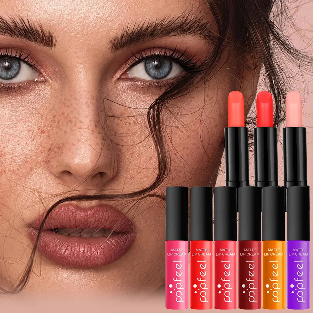 POPFEEL Multifunctional Women’s Makeup Set-Complete Beginner -Friendly Cosmetic Kit with Eyeshadow Palette, Lipstick, Hand Cream