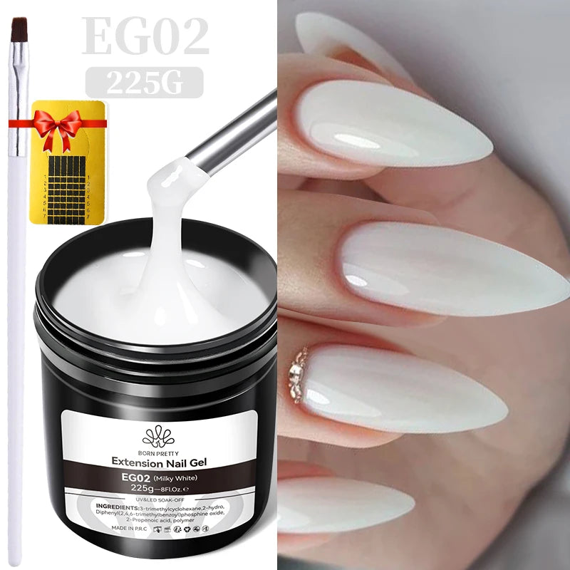 BORN PRETTY 250g Natural Nail Prep Dehydrator and No Acid Nail-Primer for Acrylic and Gel Nail Polish Profession Nail Supplier