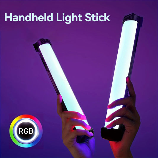 Portable Magnetic Absorption RGB Handheld Fill Light Stick Wand 2700-7500K 2000mAh Battery for Photography Live Streaming Selfie