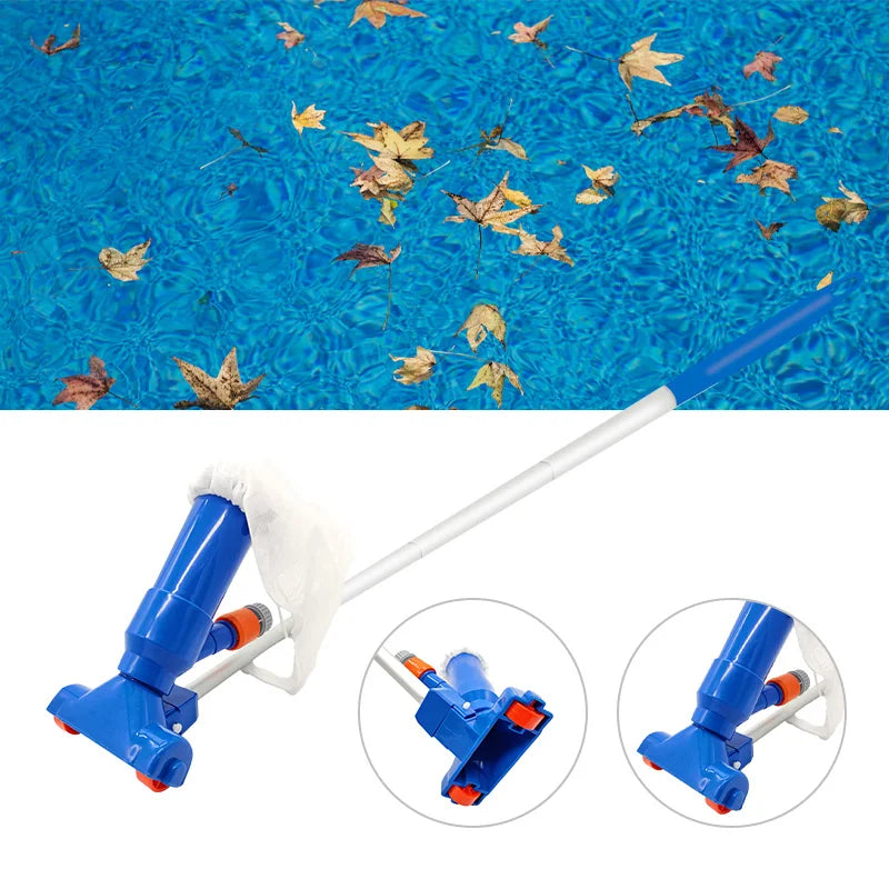 Pool Vacuum Cleaning Kit Clean Bottoms Net For Pool Filter Swimming Pool Vacuum Cleaner Set Cleaning Skimmer Pools Products Tool