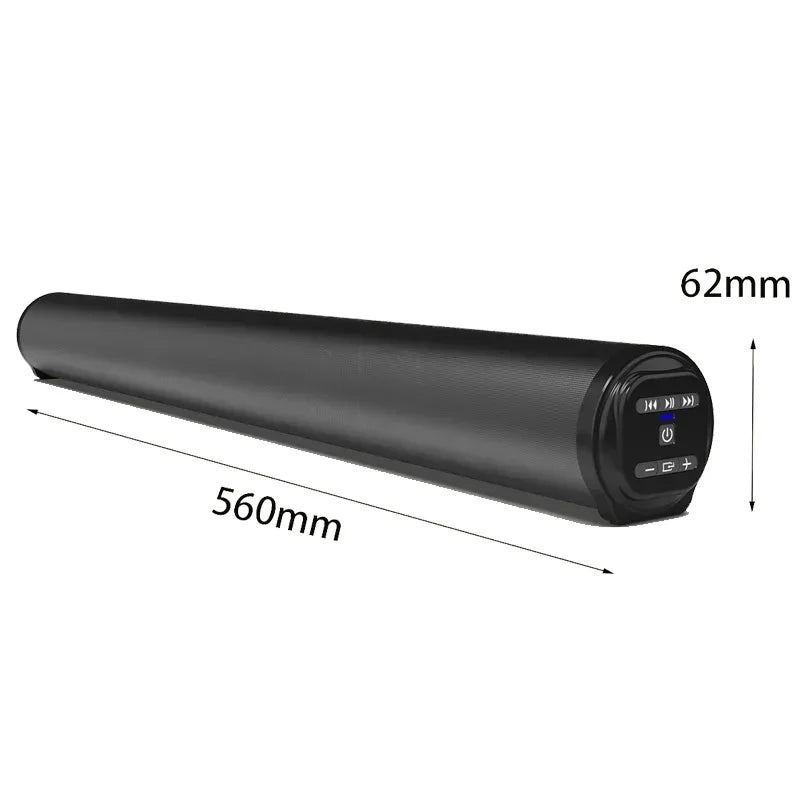 40W TV Soundbar Wired/Wireless Home Theater Speaker with Remote Control Bluetooth Soundbar Subwoofer for Phone Computer