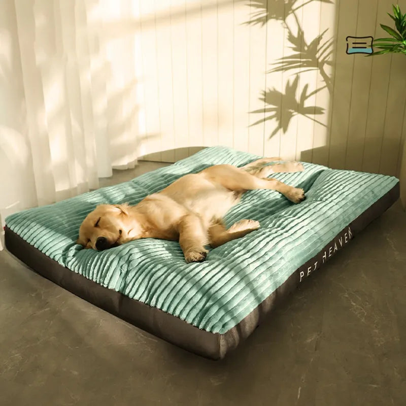 Big Dog Mat Corduroy Pad for Medium Large Dogs Oversize Pet Sleeping Bed Big Thicken Dog Sofa Removable Washable Pet Supplies