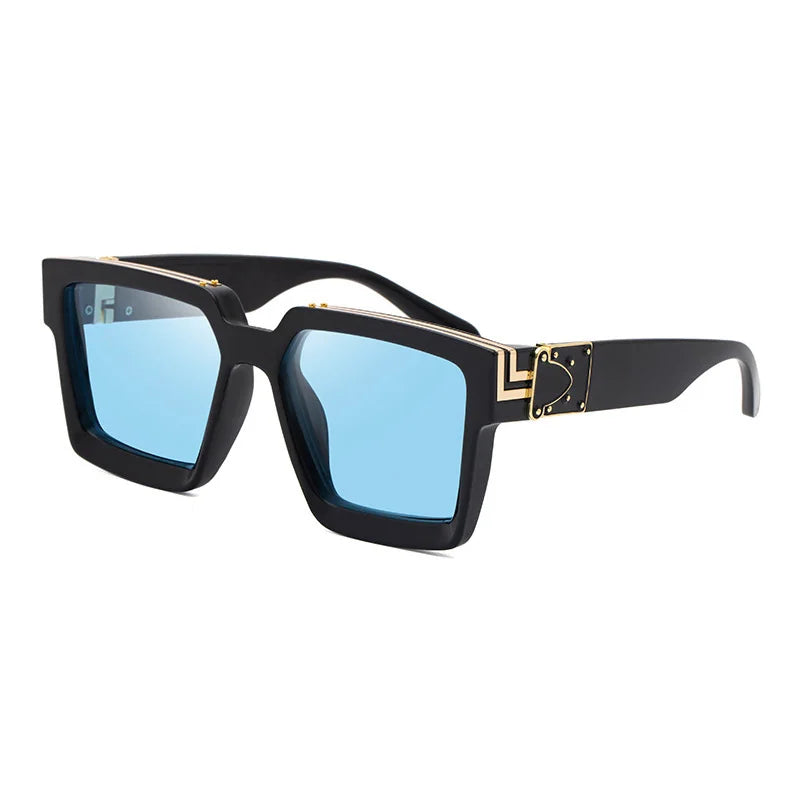 SHAUNA Ins Popular Square Sunglasses UV400