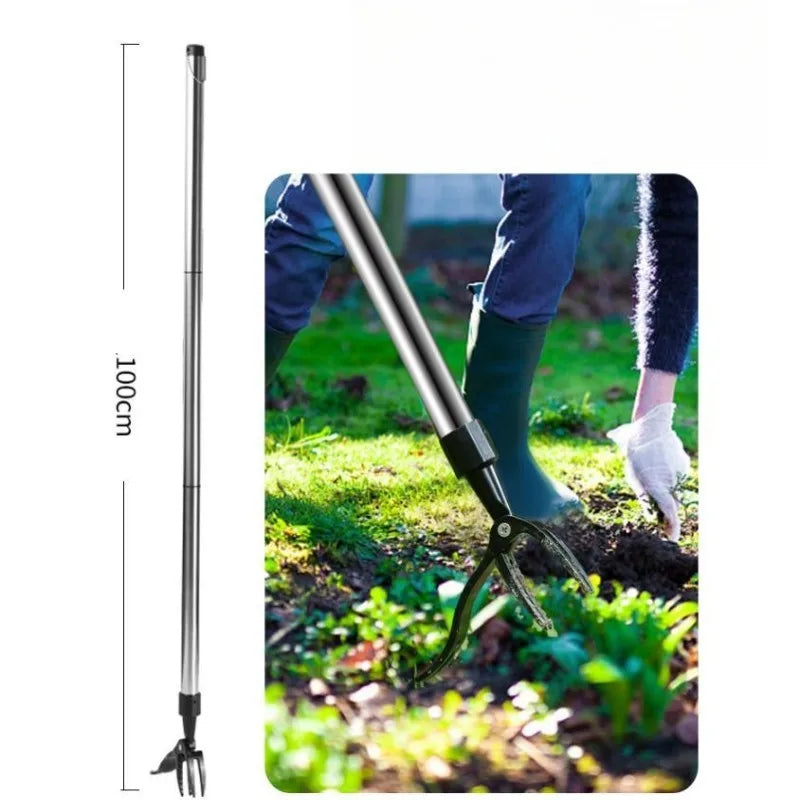 Long Handle Standing Foot Weeder Machine For Outdoor Garden Lawn Weed Removal Portable Garden Accessories Weeding Head