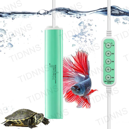 Newest Aquarium Heating Rod Intelligent Constant Temperature Control Fish Tank Submersible Mini Heater 25W/ 50W/ 75W