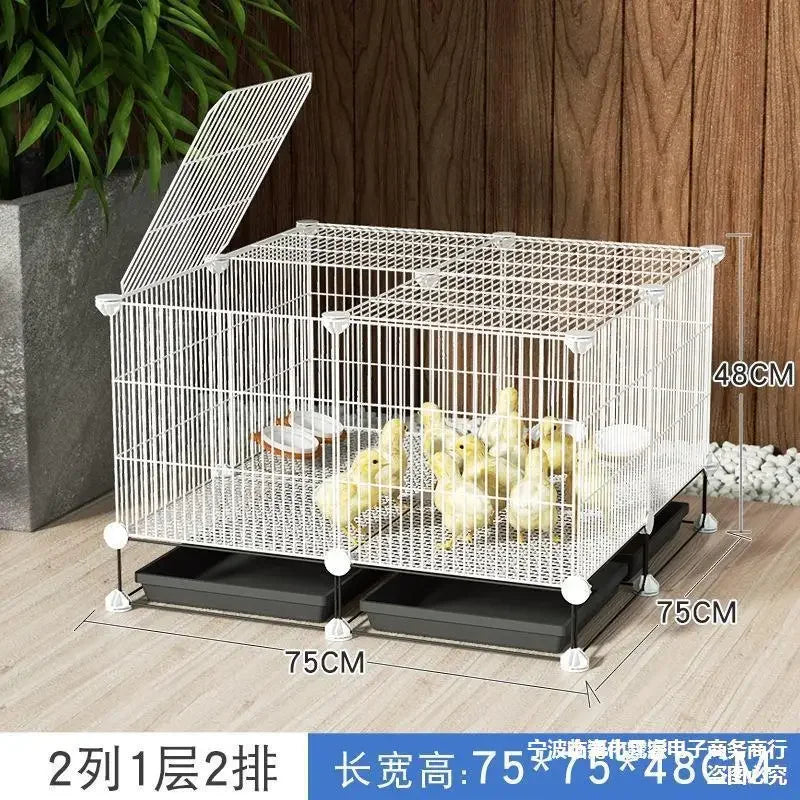 Chicken Coop, Indoor Chick Rearing, Balcony Breeding, Cage