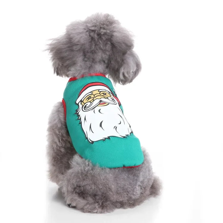 Pet Costume Weird Transformation Clothing Cross-border Popular Dog Snowflake Fox Four-legged Clothing Christmas Spring Autumn