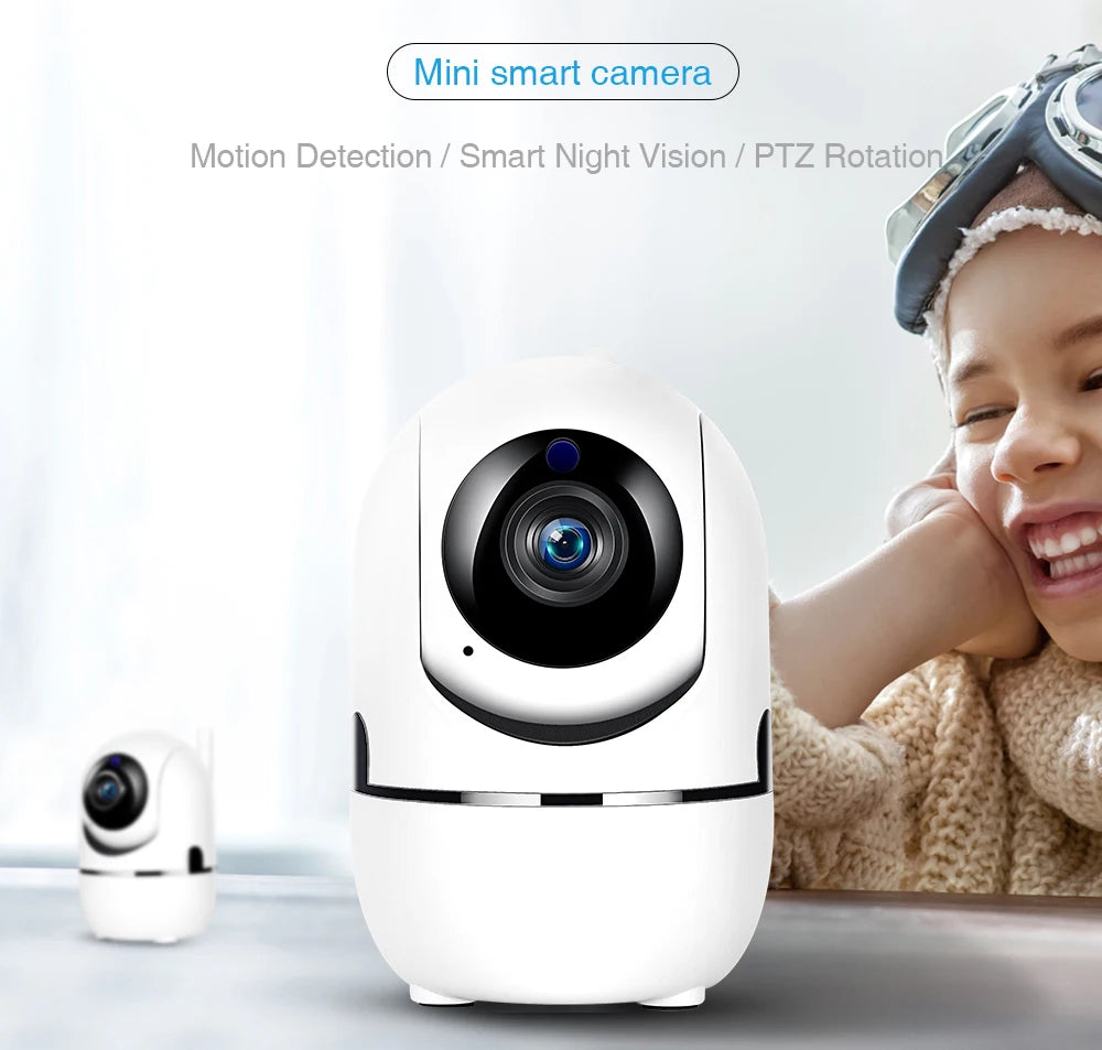 Wifi Camera YCC365 Plus Smart 1080P Surveillance Camera Auto Tracking Night Vision Wireless Indoor Security Protection IP Camera