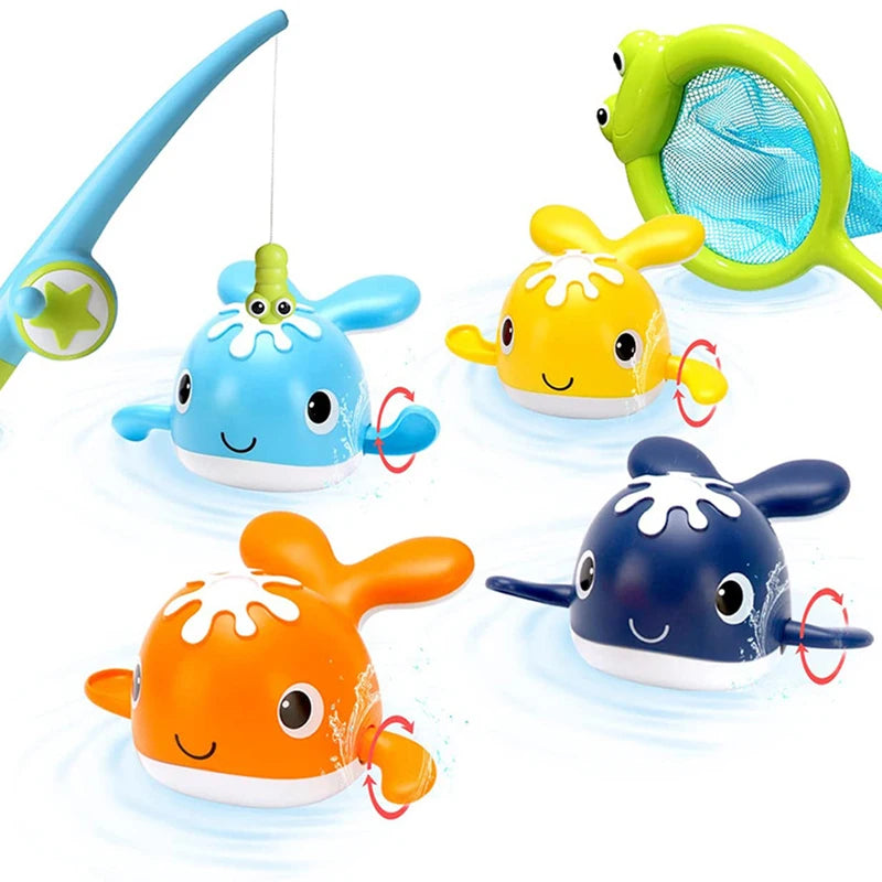 Water Spray Bath Toys Swimming Toys For Summer Play Water Fishing Toys Bath Toys Kids Toys 0 12 months Baby Tub Toys Summer