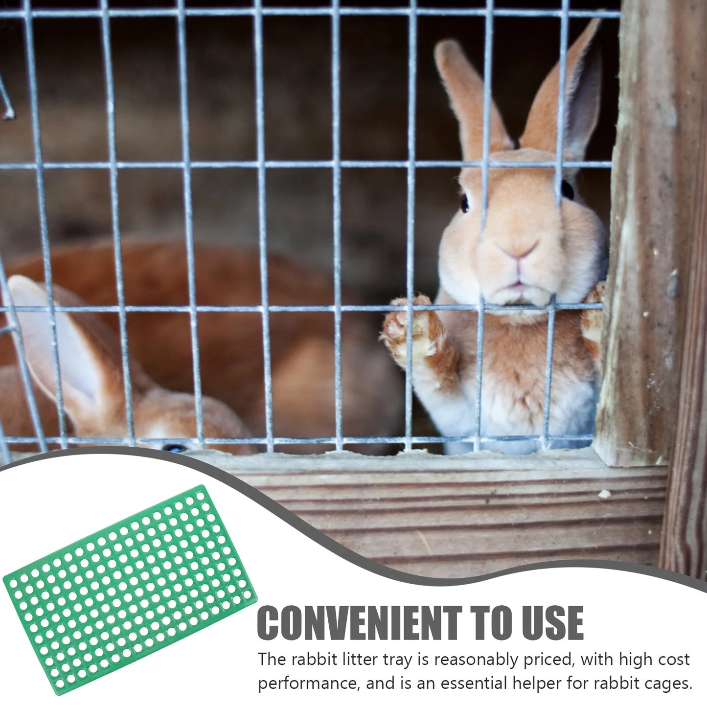 Pet Bedding For Small Animals Rabbits Pet Supplies Nest Mats Floor Urine Drain Pad Leaky Board Cage Plastic Foot Plate