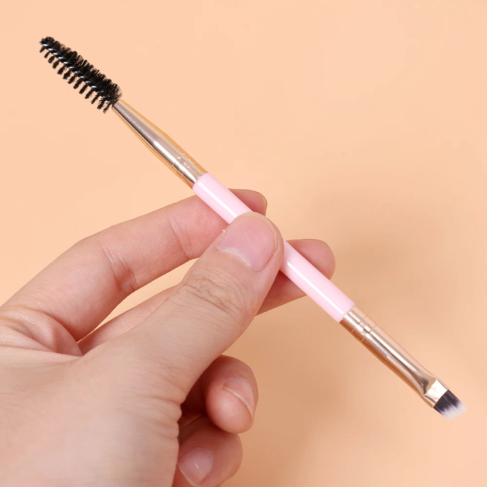 Double-headed Eyelash Brush Eyebrow Comb Eyebrow Brush Professional Makeup Brushes for Eye Brow Eyelash Extension Make Up Tools