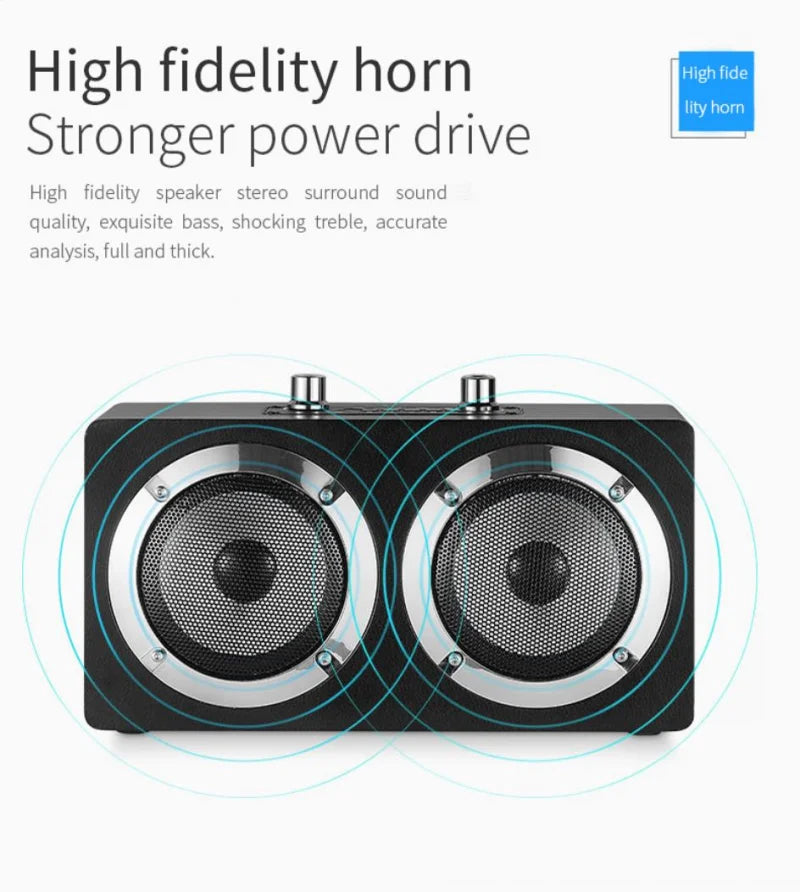 Portable Bluetooth Speaker Wireless Subwoofer 40W High Power Caixa De Som Family KTV Bass Stereo Home Theater System TF FM Radio