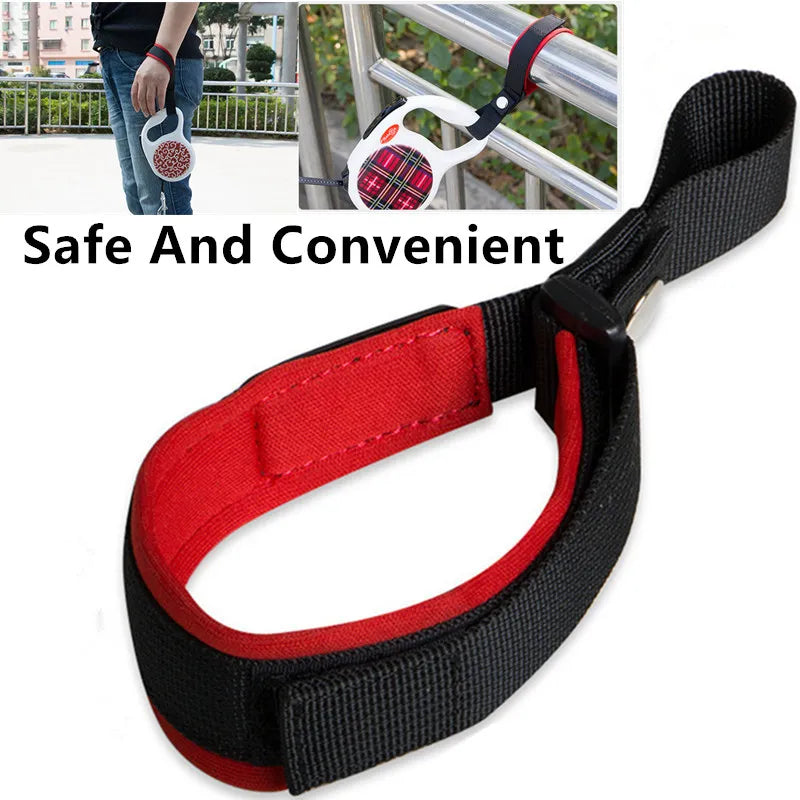 Dog Leash Adjustable Dogs Leash Bracelet Safety Ring Dogs Walker Retractable Leashes Safety Ring for Dog Walking Pet Supplies