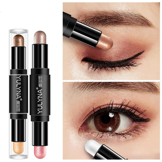 One Stroke Two Use Three Dimensional Non-smoothing Silkworm Pen Eye Shadow Pen Make up Eyeshadow Beauty Eyeshadow