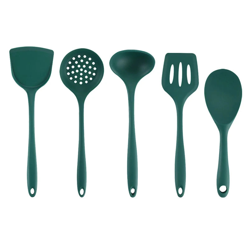 Silicone Kitchen Cooking Utensils Spatula Pasta Cookware Set cooking accessories kitchen utensils kitchen tools kitchen gadgets