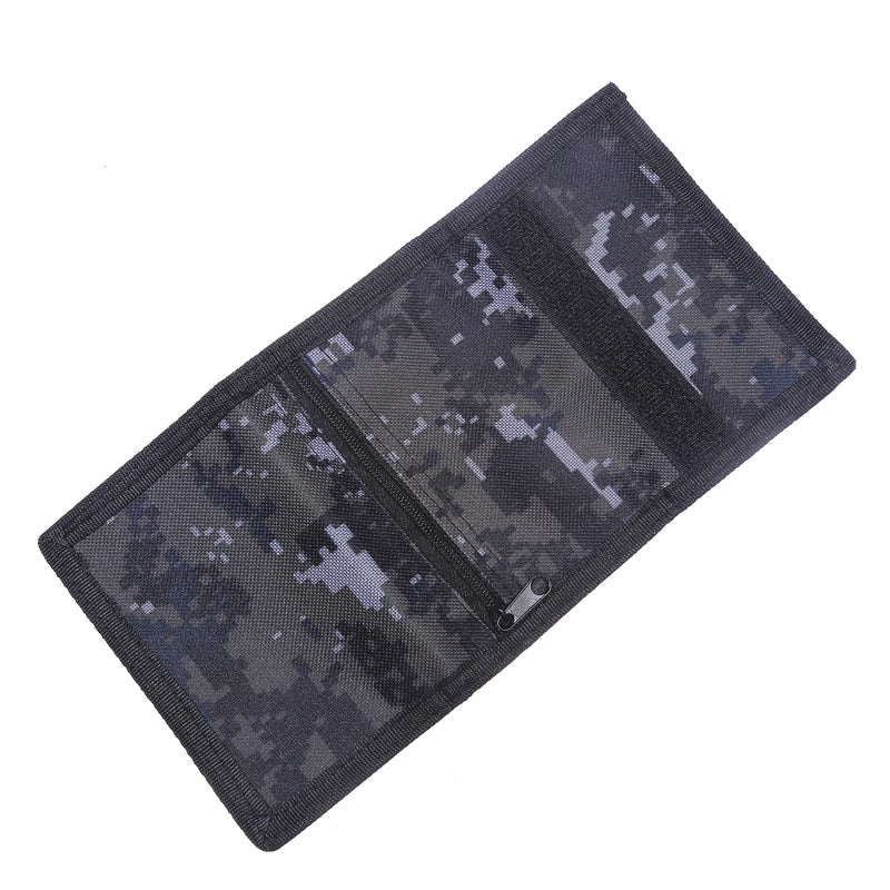 New Army Camouflage Mini Men's Wallet Coin Pocket Slim Purse Money Clip Bag Bank Credit Card Card Cash Holder