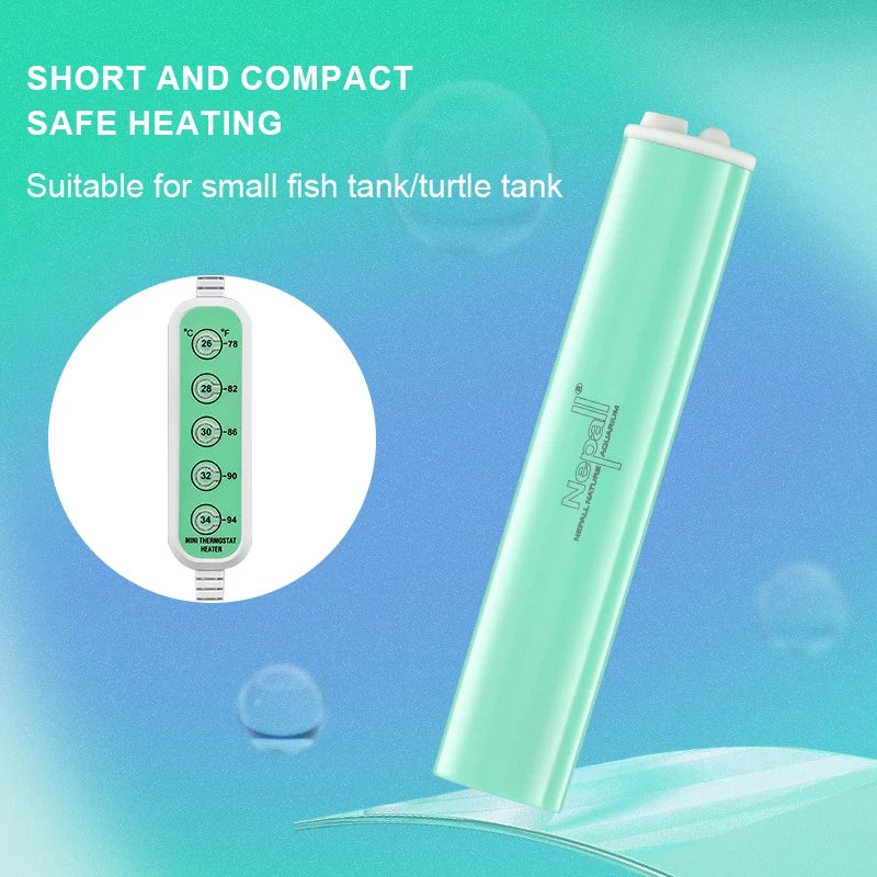 Newest Aquarium Heating Rod Intelligent Constant Temperature Control Fish Tank Submersible Mini Heater 25W/ 50W/ 75W