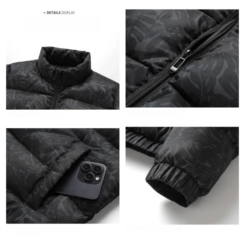 2023 Casual Hip Hop Street Winter Jacket Men Thick Warm Punk Men Jacket Oversize Fashion Trend High Quality Parkas Male Overcoat