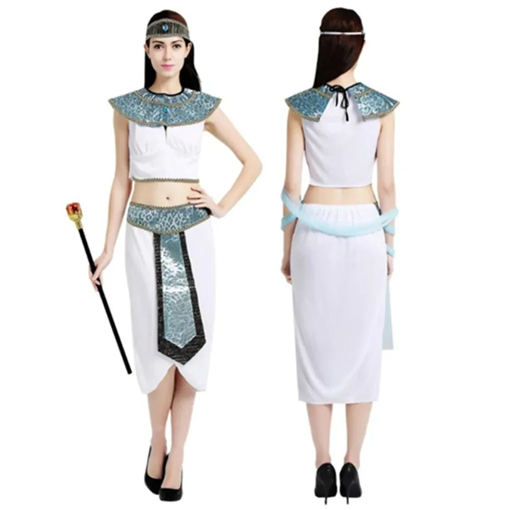 Carnival Costumes Egypt Greece  Rome Adult cosplay Pharaoh Queen Nile Halloween Party Festival Gift Clothes  anime cosplay