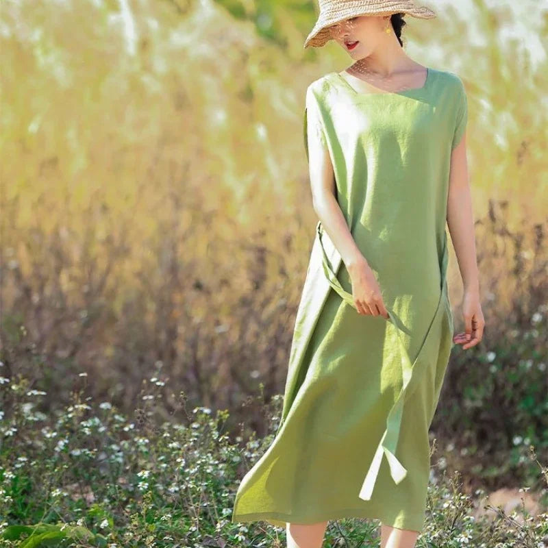 Midi Bandage Green Short Sleeve Female Dress Chic and Elegant Pretty on Promotion Sale Clearance Luxury A Line Women's Dresses