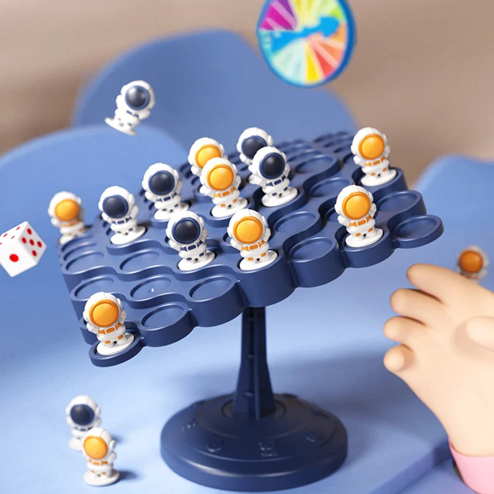 Astronaut Balance Game Educational Parent-Child Interactive Toy Balancing Board Puzzle for Boys Girls