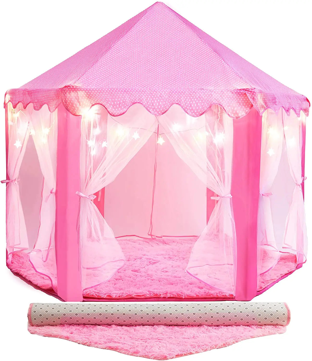 Portable Kids Toy Tipi Tent Ball Pool Princess Girl Castle Play House Children Small House Folding Playtent Baby Beach Tent