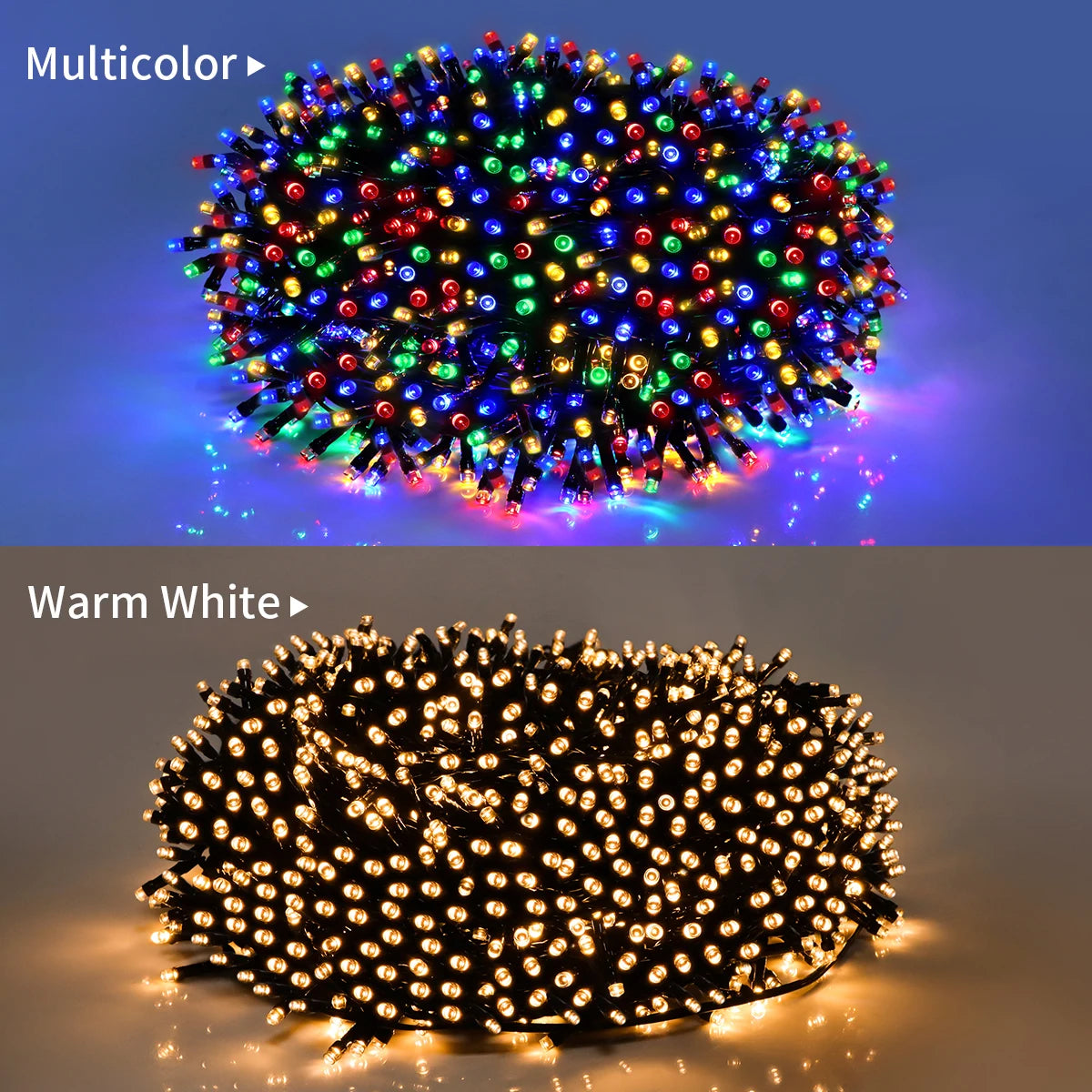 10M 20M 30M 50M Wedding Holiday Christmas Garland Decoration Lighting LED String Fairy Lights With EU Power Plug For Home Decor